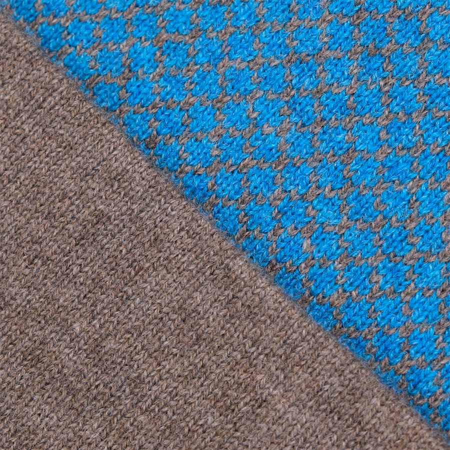 Sciarpa magica rasata 100% cashmere